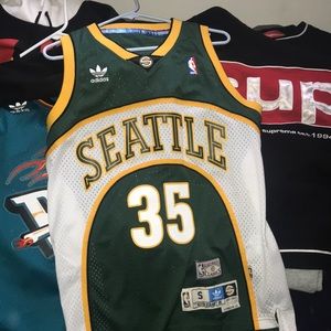 Kevin Durant SuperSonics Jersey Hardwood Classic